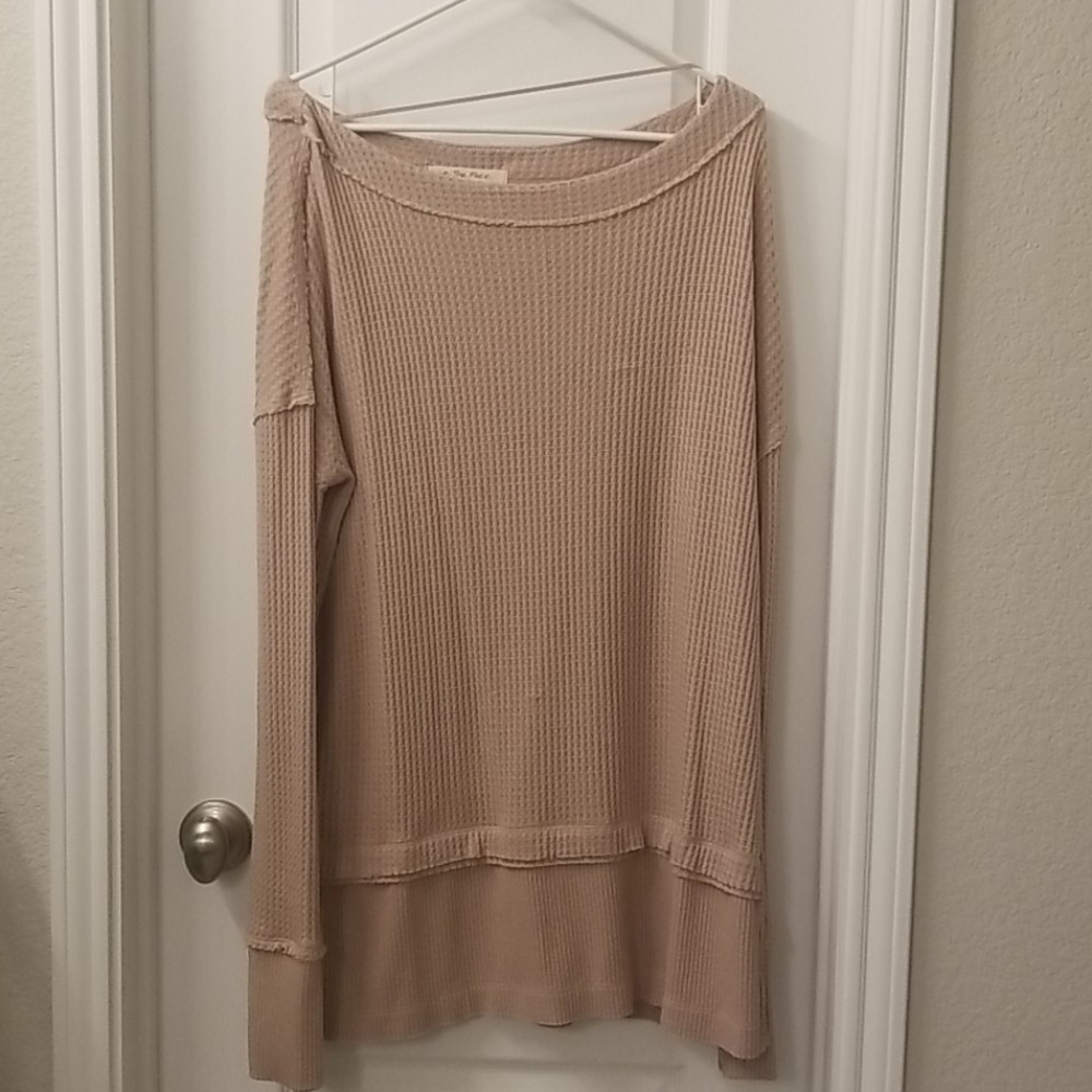 Free People fleece lavender sz small